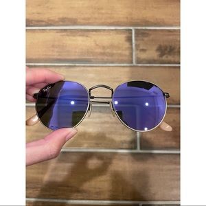 Rayban Round Metal Sunglasses